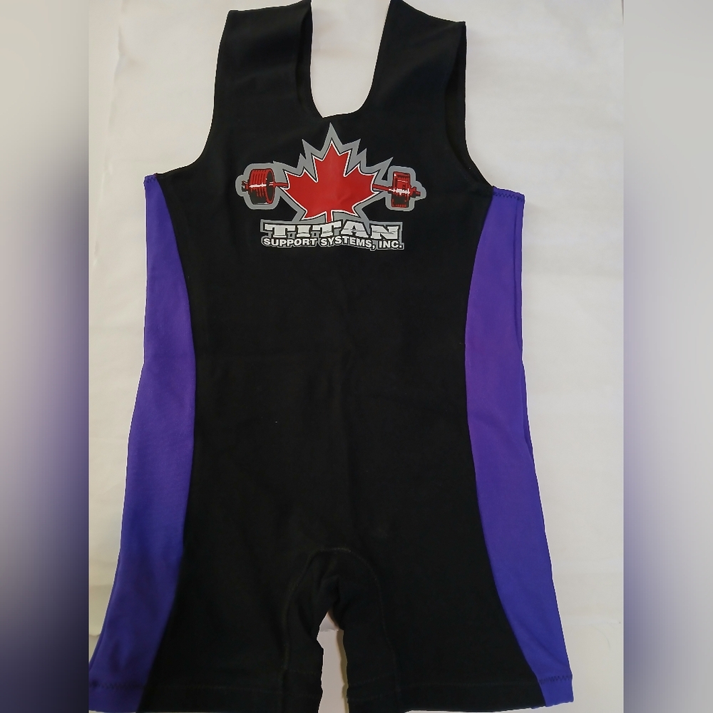 Titan Black Singlet